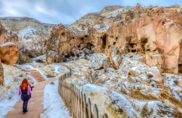 cappadocia snow